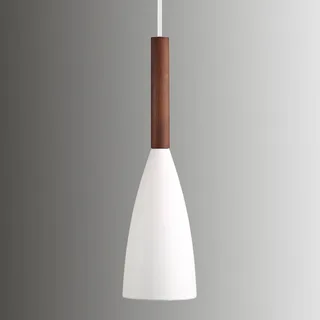 Witte metalen hanglamp Pure von Nordlux in Weiß, Walnoot – Produktfoto 2 von 4