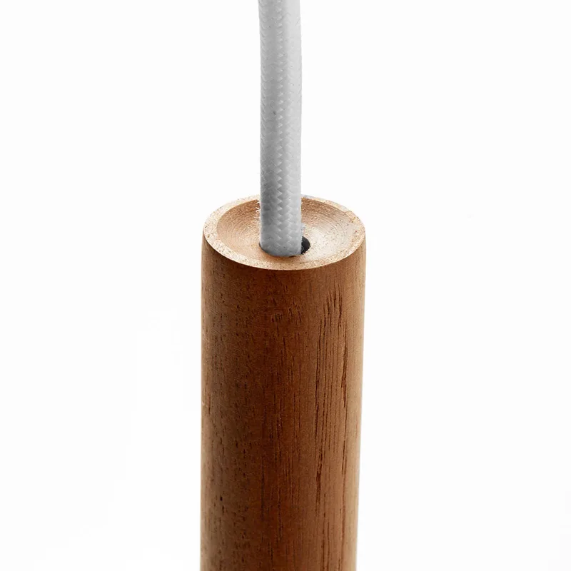 Witte metalen hanglamp Pure von Nordlux in Weiß, Walnoot – Produktfoto 4 von 4