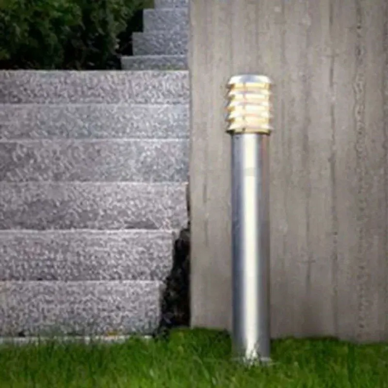 Alta E27 LED Buiten Bollard Groot Zwart by Norlys – product photo