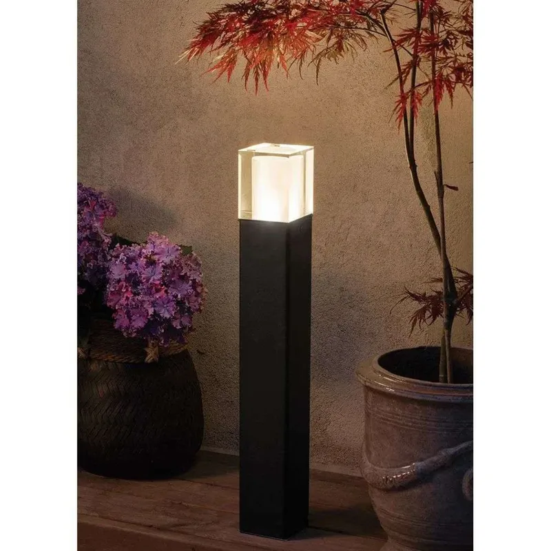 Arendal LED Bollard H650 Galvanized van Norlys – productfoto