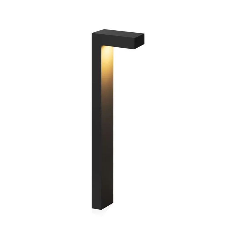 Asker asymmetrische LED tuinpadverlichting, 55 cm, zwart fra Norlys – produktbillede