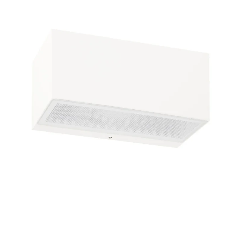 Asker Big Down Buiten Wandlamp Wit van Norlys – productfoto