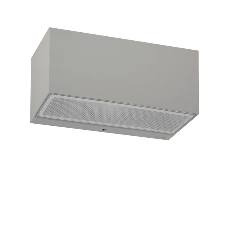 Asker Big Down LED Buiten Wandlamp Aluminium fra Norlys – produktbillede