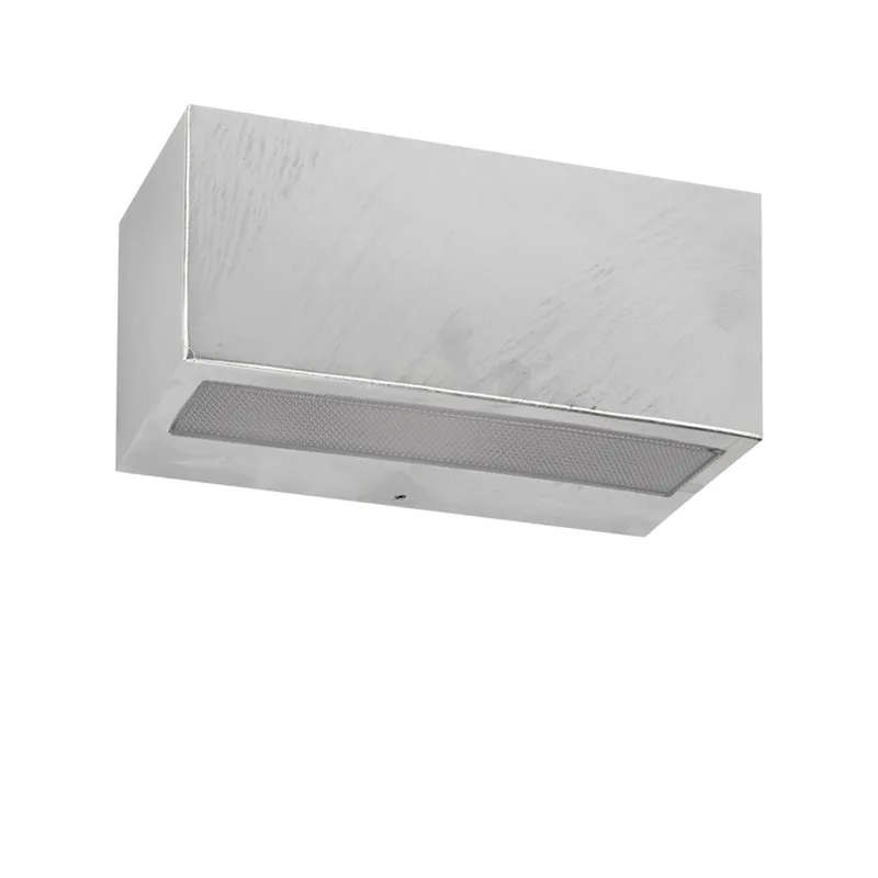 Asker Big Down LED Buiten Wandlamp Galvanized van Norlys – productfoto