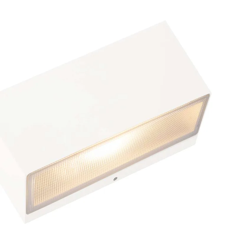 Asker Big Down LED Buiten Wandlamp Wit by Norlys – product photo