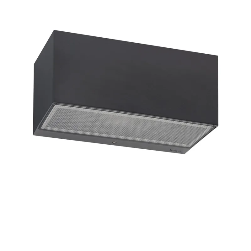 Asker grote LED buiten wandlamp, 8,4 W, grafiet van Norlys – productfoto