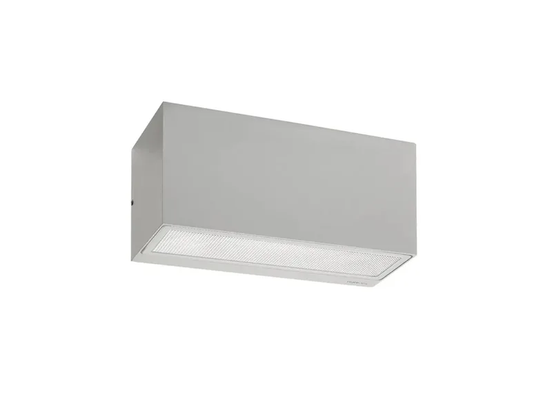Asker Up/Down Buiten Wandlamp L22,5 Aluminium by Norlys – product photo