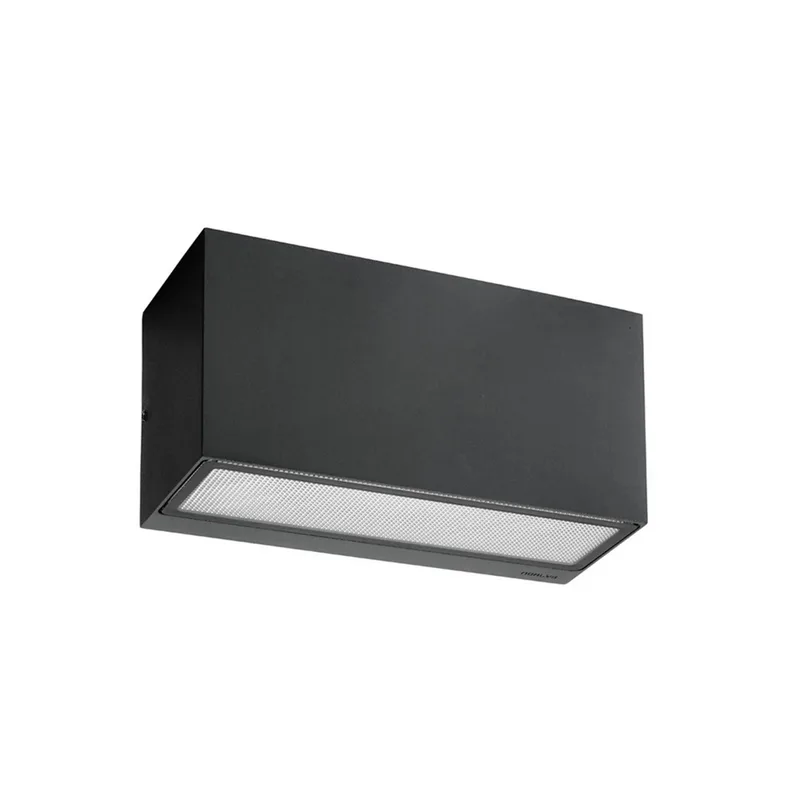 Asker Up/Down Buiten Wandlamp L22,5 Grafiet by Norlys – product photo