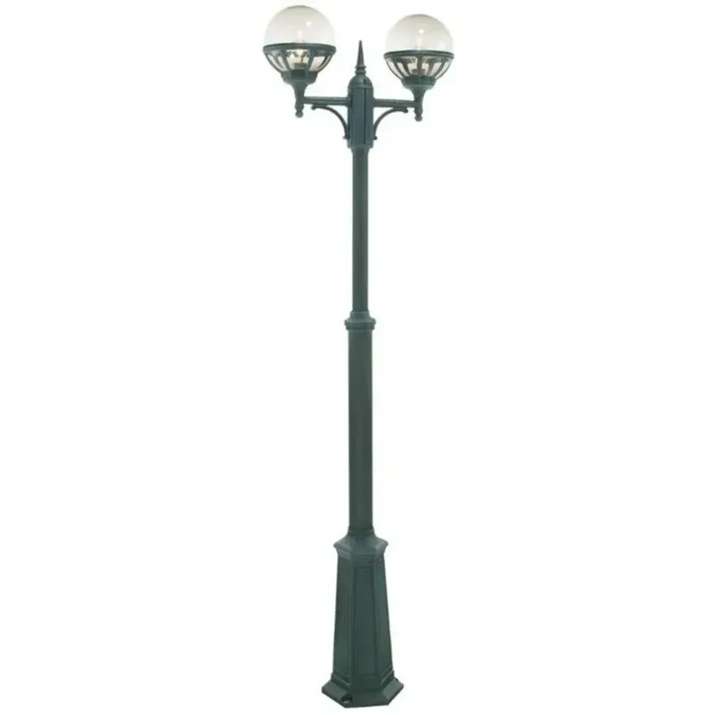 Bologna 2 Buiten Park Lamp Helder/Zwart by Norlys – product photo