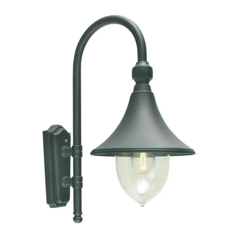 Florence Buiten Wandlamp Zwart fra Norlys – produktbillede
