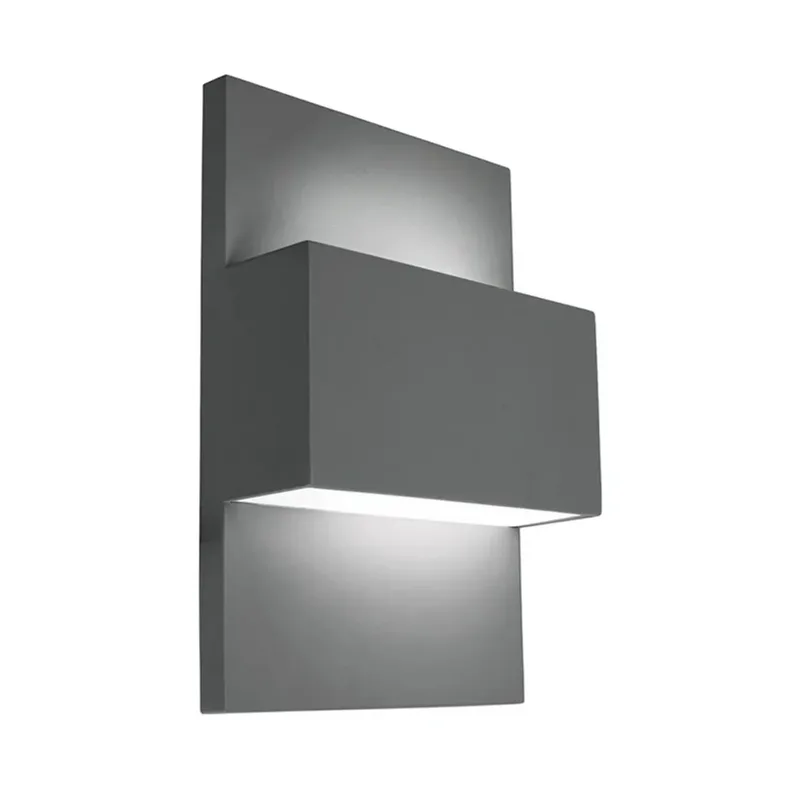 Geneve Buiten Wandlamp Grafiet von Norlys – Produktfoto