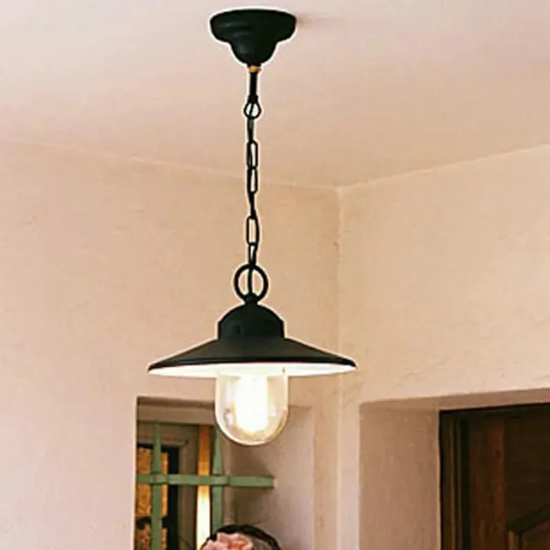 Karlstad Buiten Hanglamp Zwart van Norlys – productfoto