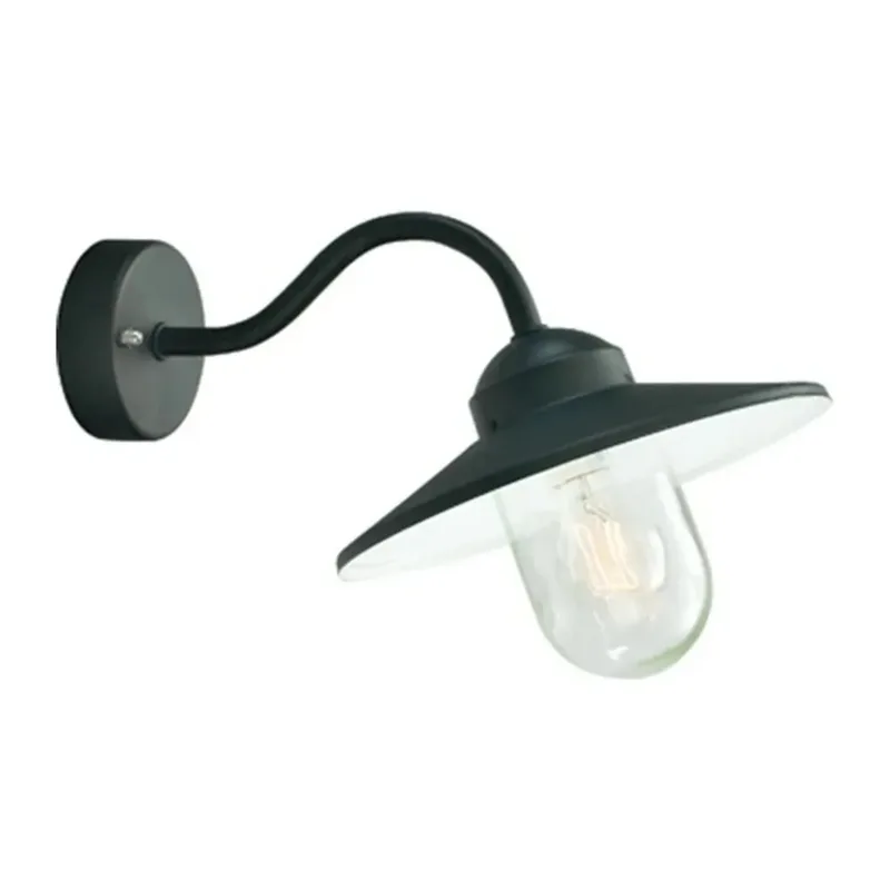 Karlstad Buiten Wandlamp Zwart fra Norlys – produktbillede