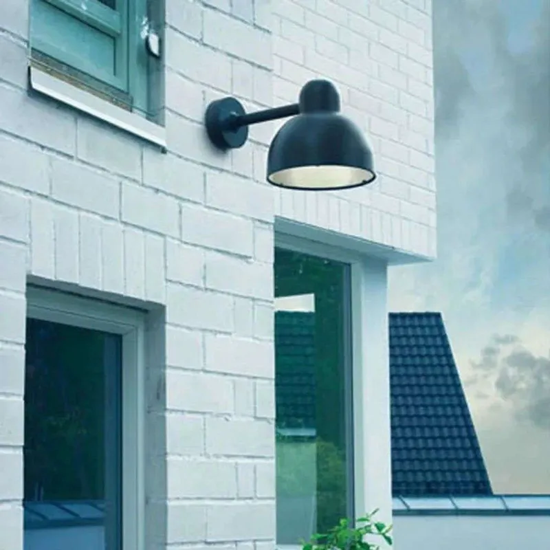 Koster Buiten Wandlamp Lige Arm Aluminium van Norlys – productfoto