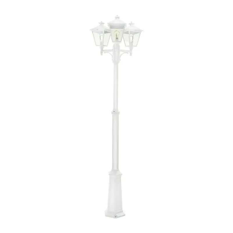 London 3 Buiten Park Lamp Smal Wit by Norlys – product photo