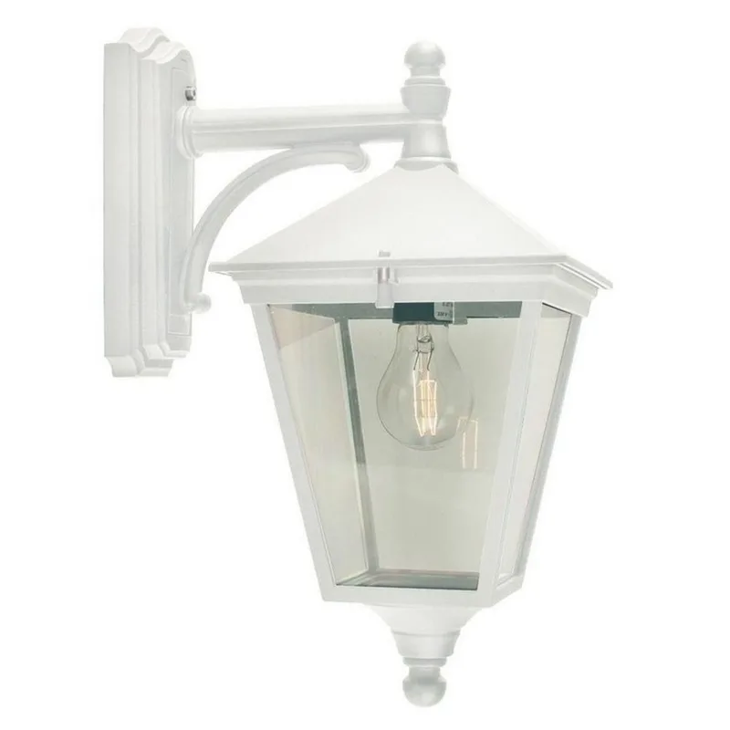 London Down Buiten Wandlamp Kleine Wit van Norlys – productfoto