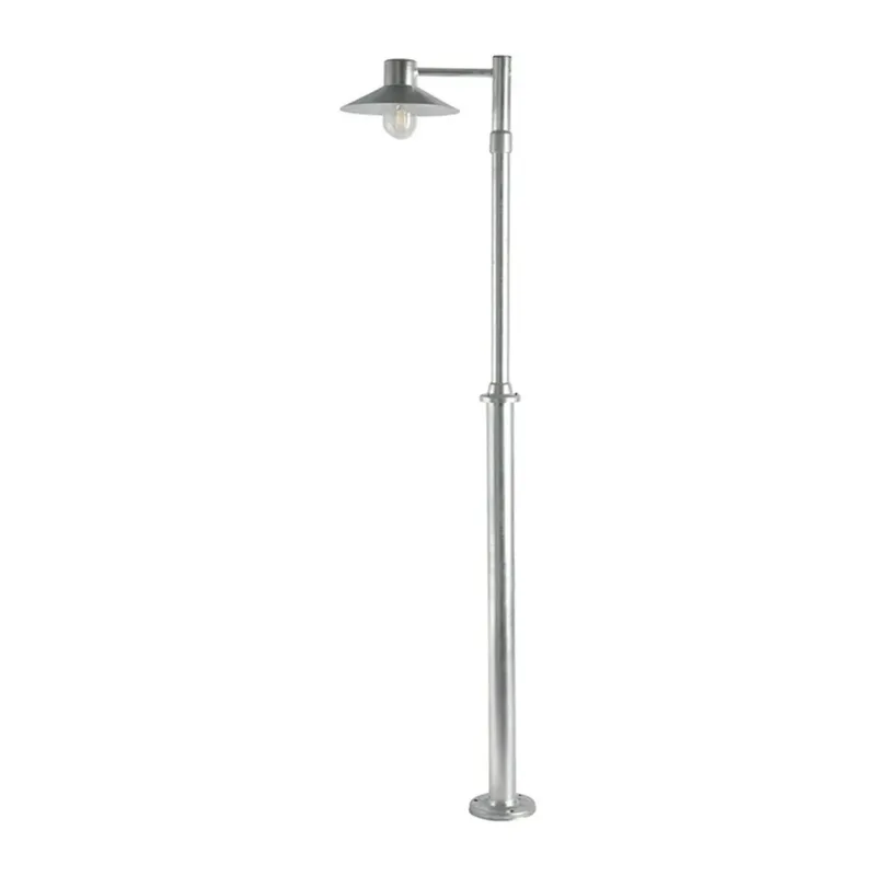 Lund 1 Buiten Park Lamp Verzinkt by Norlys – product photo