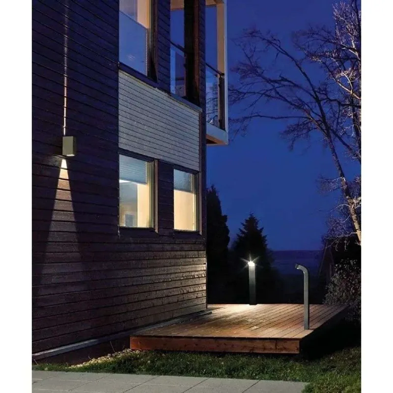Molde LED Buiten Bollard Aluminium de Norlys – photo du produit