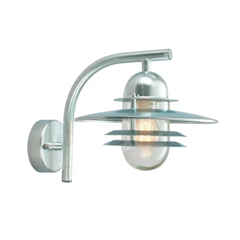 Oslo Buiten Wandlamp Verzinkt von Norlys – Produktfoto
