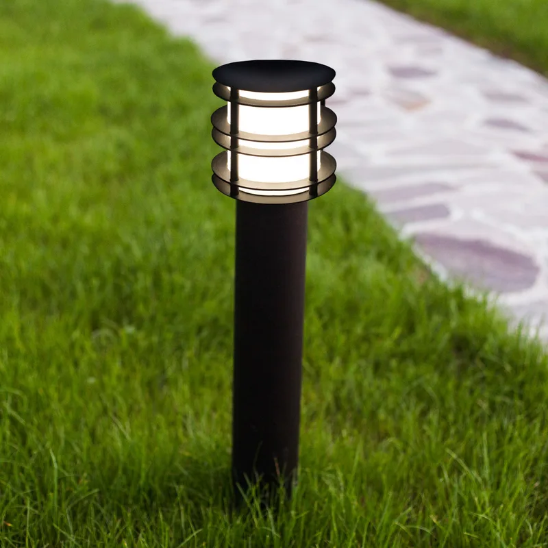 Stockholm LED tuinpadverlichting, 85 cm, zwart, grondanker by Norlys – product photo