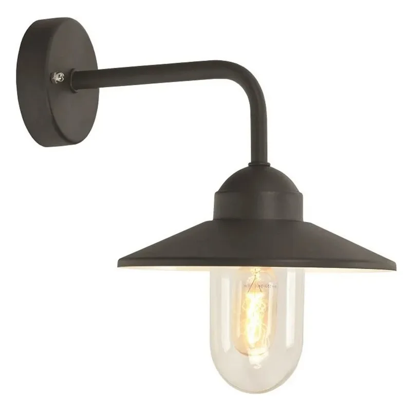 Vansbro Buiten Wandlamp Zwart by Norlys – product photo