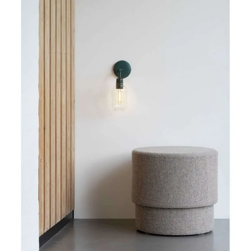 Amp Wandlamp Gold/Green - Normann Copenhagen - Woonkamer - Metaal van Normann Copenhagen – productfoto