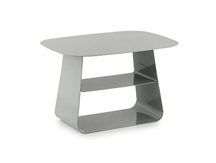 Beistelltisch Steingrau H: 40 x L: 52 x D: 40 cm von Normann Copenhagen – Produktfoto