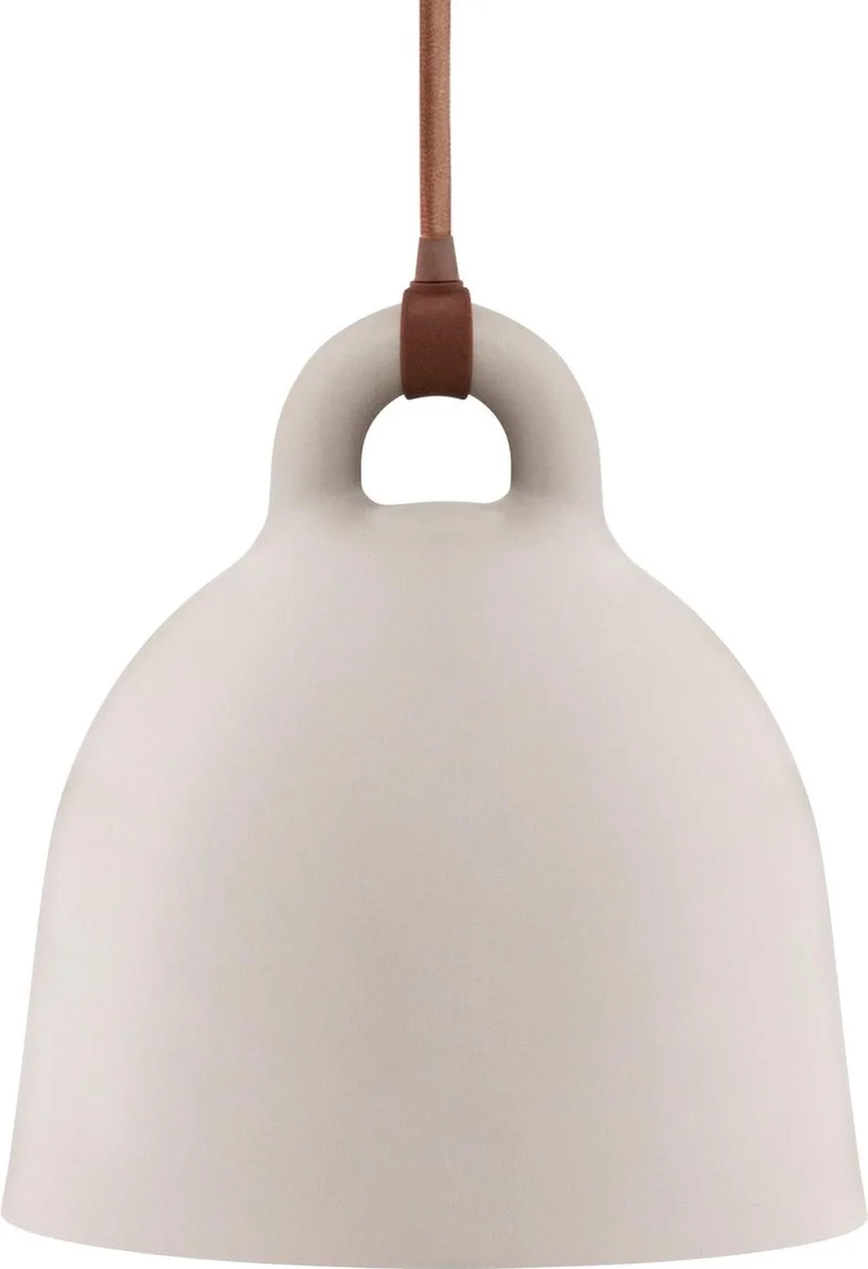 Bell - Hanglamp - Ø22 cm - Bruin de Normann Copenhagen en Beige – photo du produit