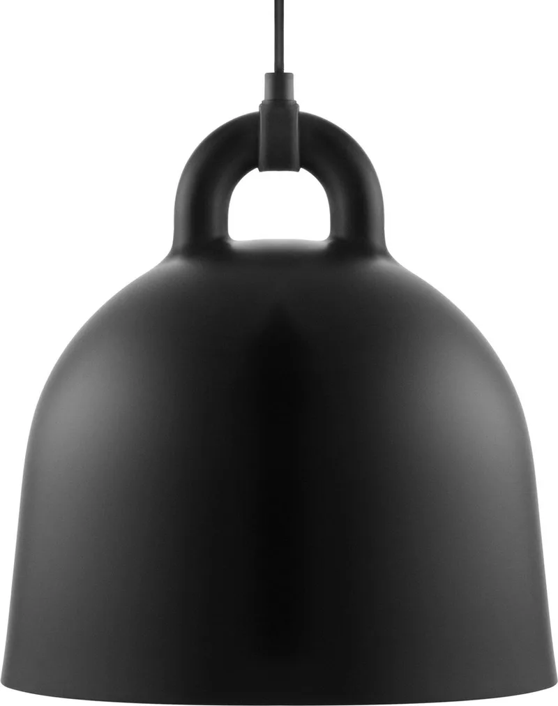 Bell hanglamp small von Normann Copenhagen in Zwart – Produktfoto
