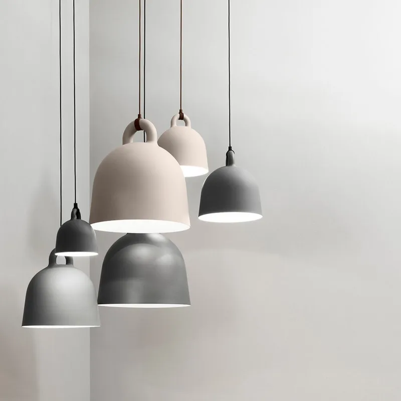 Bell Hanglamp X-Small Zwart - Normann Copenhagen - Woonkamer - Aluminium van Normann Copenhagen – productfoto