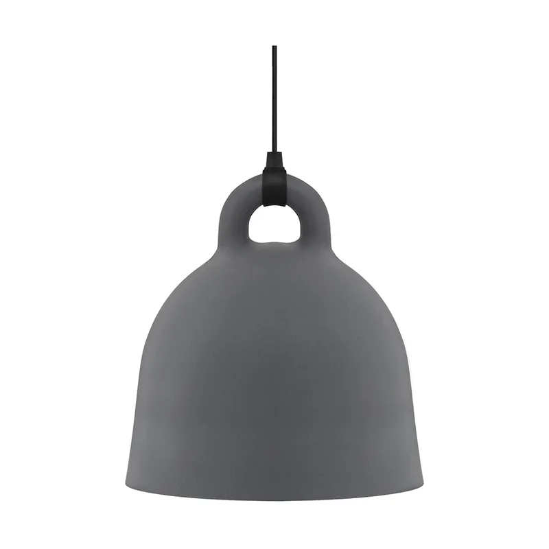 Bell Pendelleuchte grau Large från Normann Copenhagen – produktbild