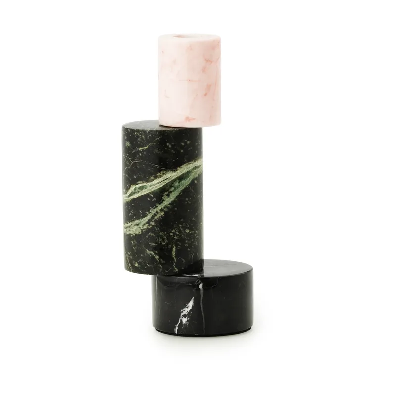 Blox Kerzenhalter Dunkelgrün van Normann Copenhagen – productfoto