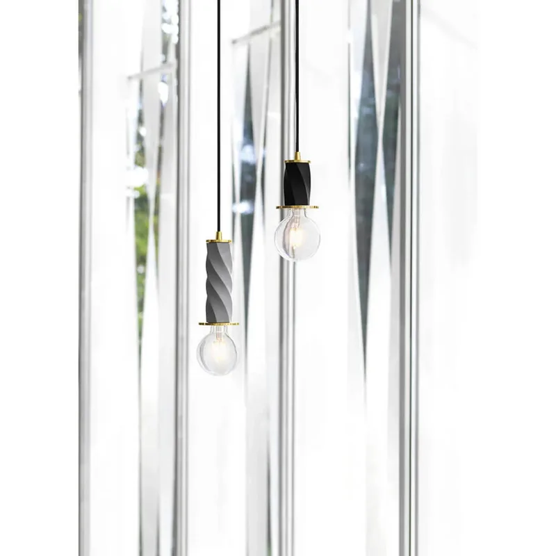 Bon hanglamp, grijs, Ø 9 cm - Tivoli by Normann Copenhagen - Woonkamer - Metaal by Normann Copenhagen – product photo