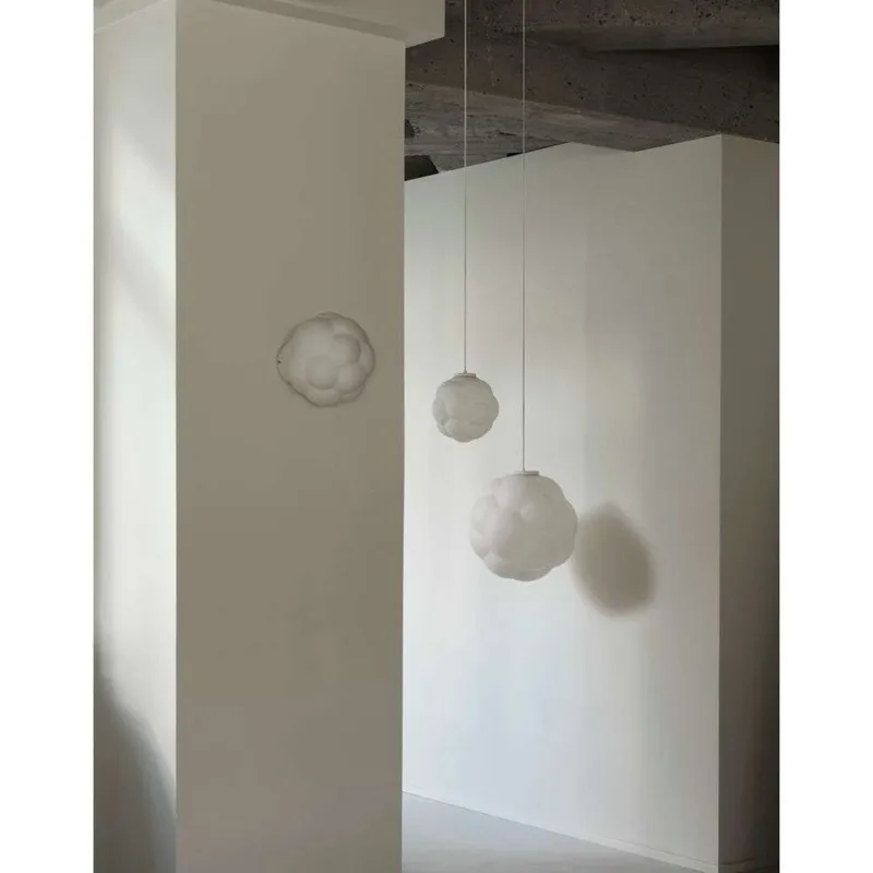 Bubba Plafond/Wandlamp Ø25 White - Normann Copenhagen - Woonkamer - Glas by Normann Copenhagen – product photo