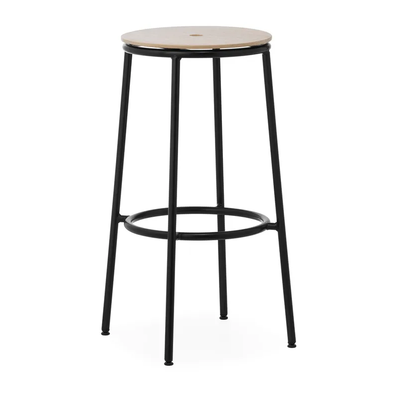 Circa Barstuhl 75cm Eiche från Normann Copenhagen – produktbild