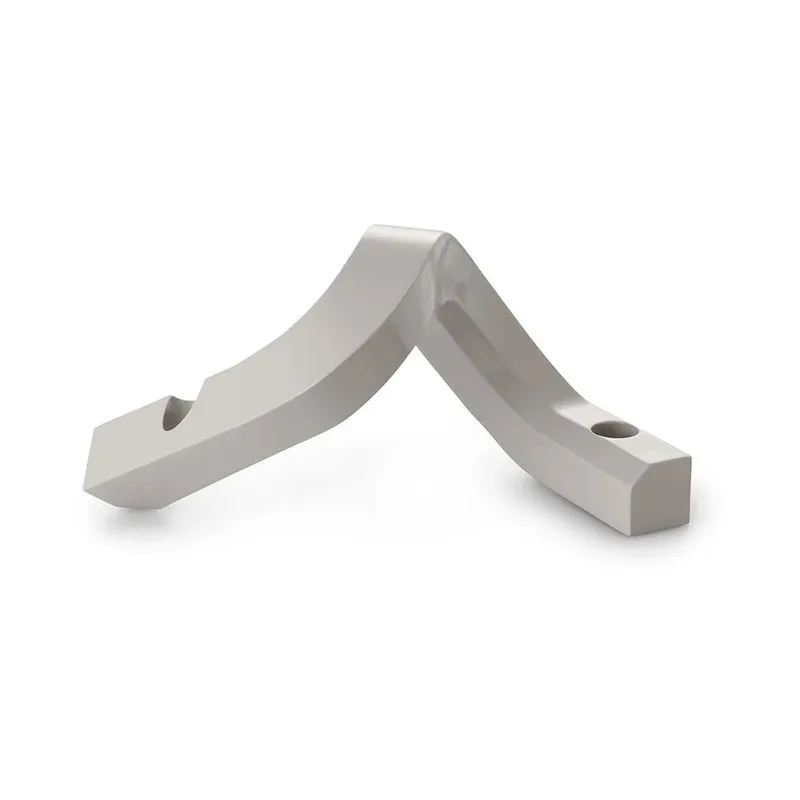 Crooked Kerzenhalter 2 Warm grey by Normann Copenhagen – product photo