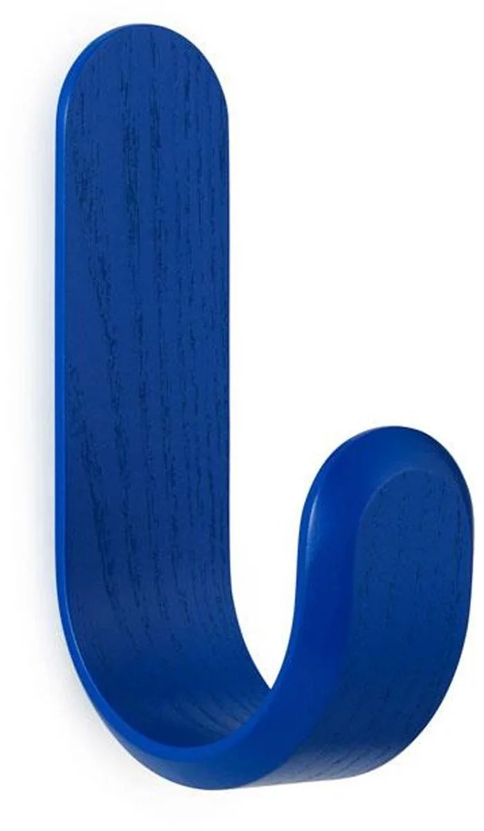 Curve Hook Haak Blue de Normann Copenhagen en Blauw – photo du produit
