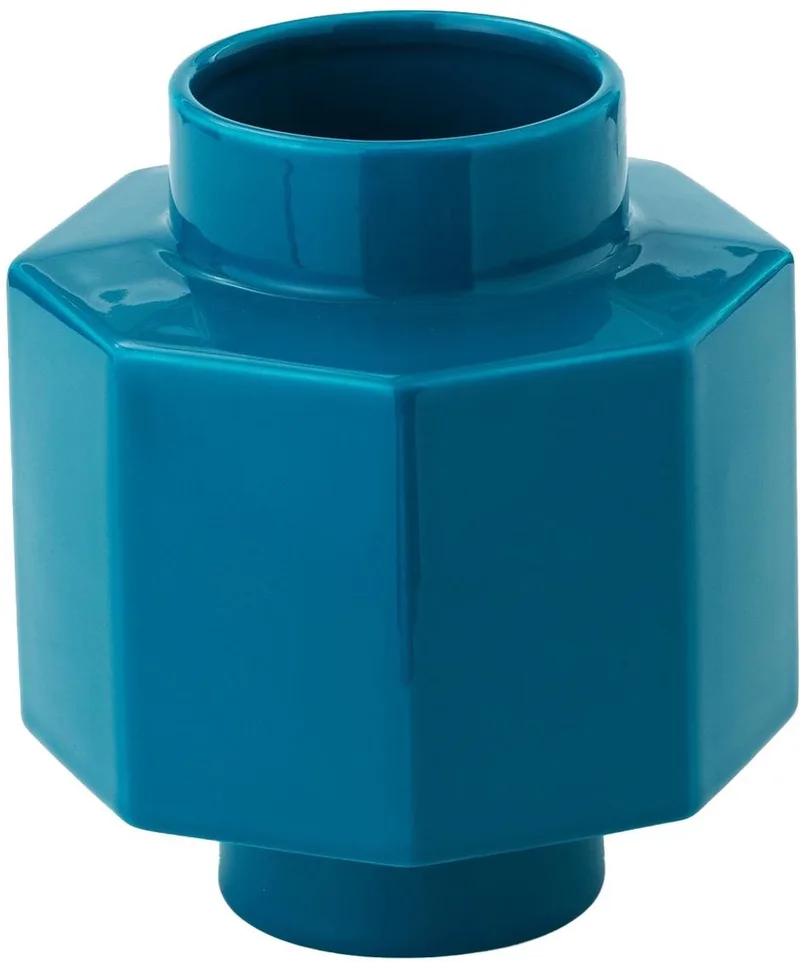Deko Object B4 Vaas/opberger Petrol Blue by Normann Copenhagen in Donkerblauw – product photo
