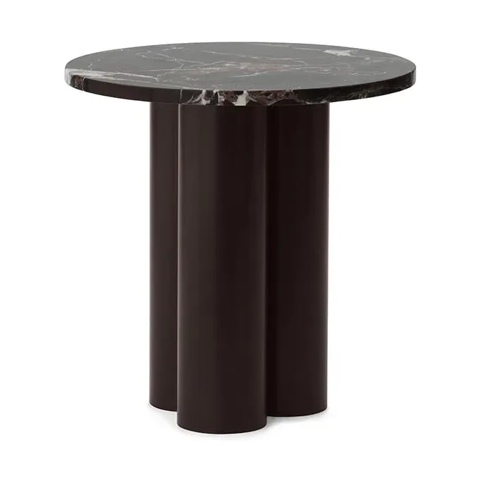 Dit Beistelltisch Ø40 cm Rosso Levanto-brown von Normann Copenhagen – Produktfoto