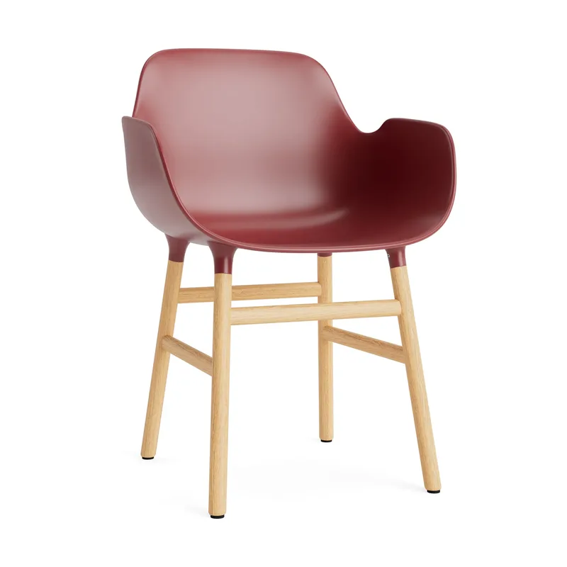 Form Armlehnstuhl Red, Eichenholzbeine by Normann Copenhagen – product photo