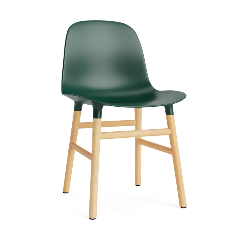 Form Stuhl Green, Eichenholzbeine från Normann Copenhagen – produktbild