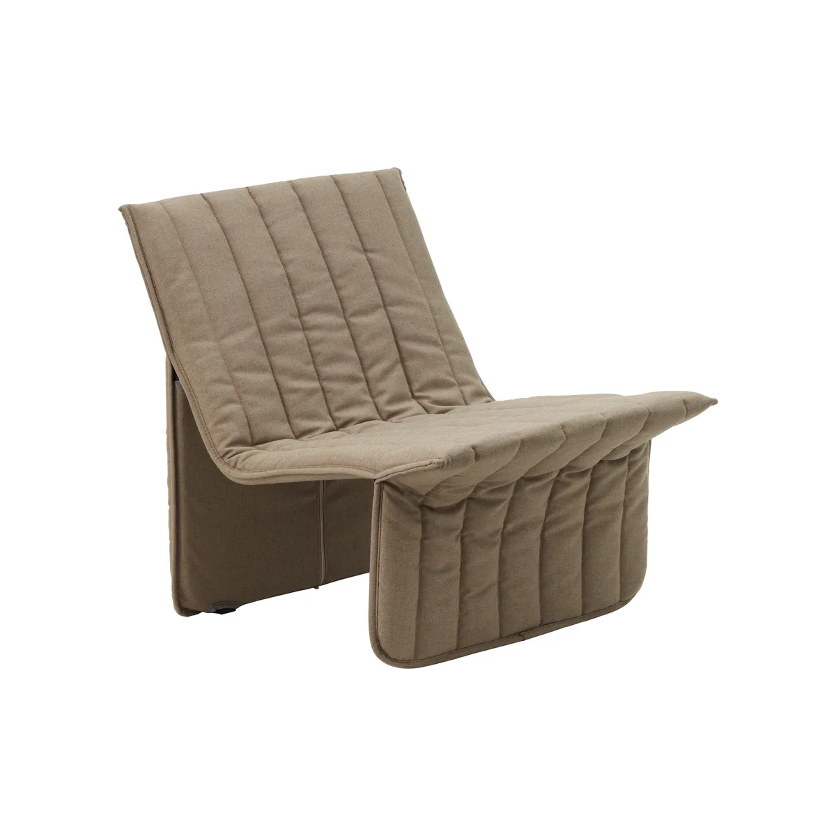 Gepolsterter Sessel Limit - Braun - Outdoor-Stoff - Designer Niels Bendtsen de Normann Copenhagen – photo du produit