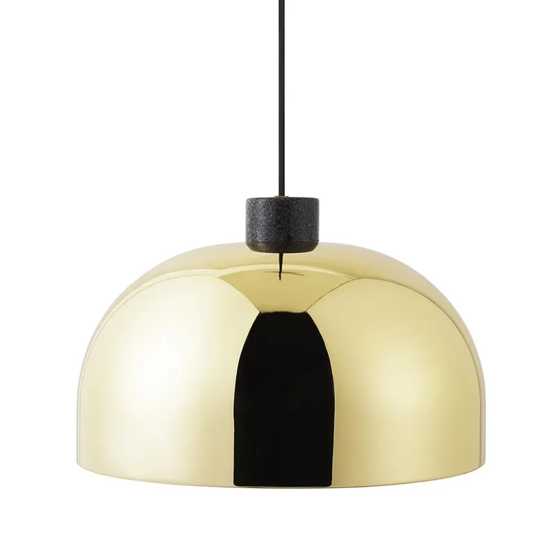 Grant Pendelleuchte Brass, groß- Stahl, Granit van Normann Copenhagen – productfoto