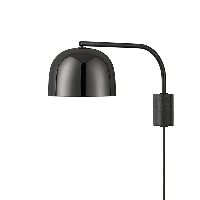 Grant Wandleuchte Black, Klein- Stahl, Granit by Normann Copenhagen – product photo