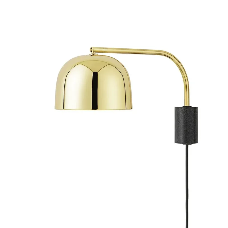Grant Wandleuchte Brass, klein- Stahl, Granit by Normann Copenhagen – product photo