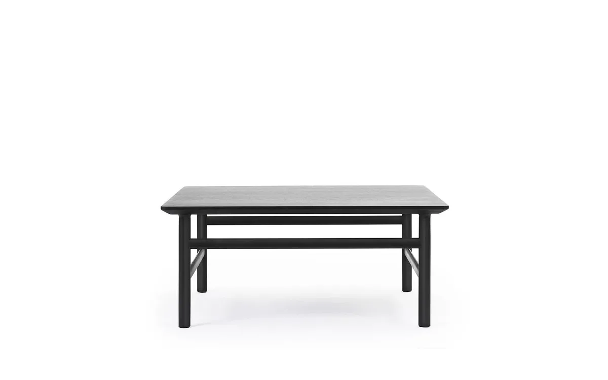 Grow salontafel 80x80cm black oak van Normann Copenhagen – productfoto