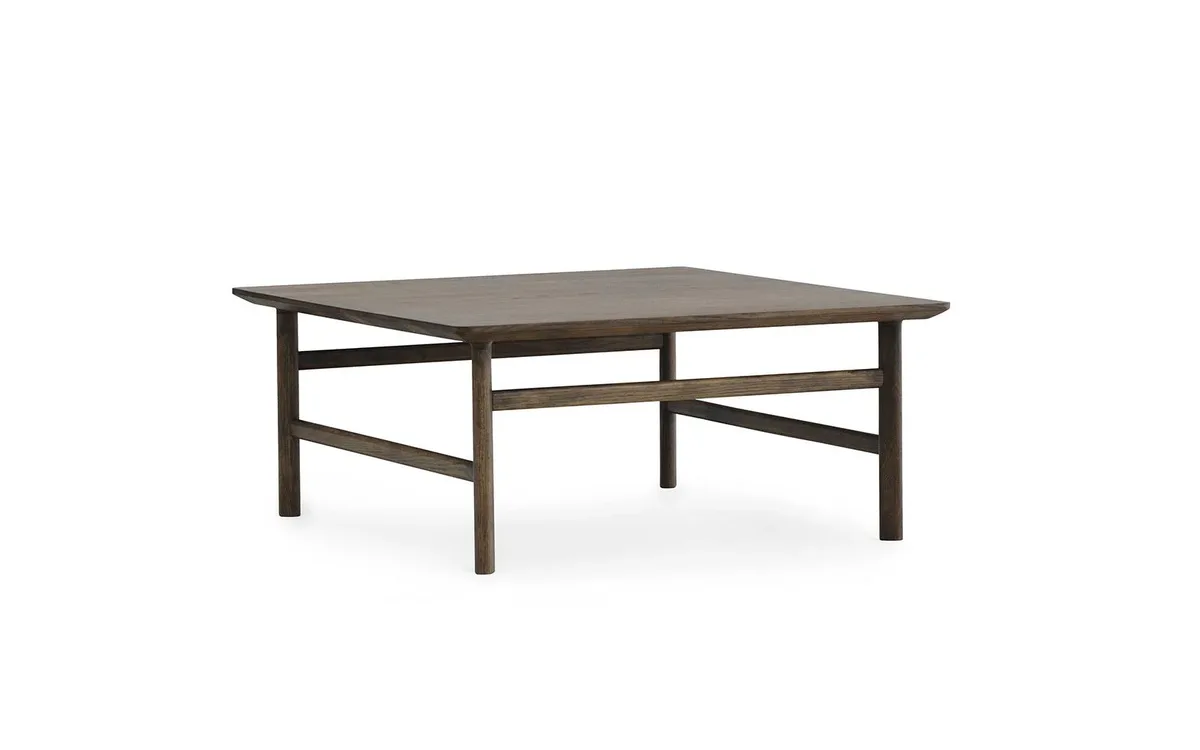 Grow salontafel 80x80cm smoked oak van Normann Copenhagen – productfoto