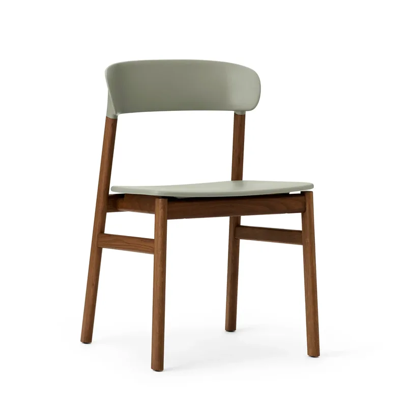 Herit Stuhl Eiche geraucht Dusty green (Grün) från Normann Copenhagen – produktbild