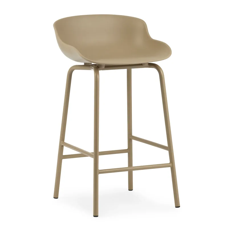 Hyg Barstuhl Metallbeine 65cm Sand by Normann Copenhagen – product photo