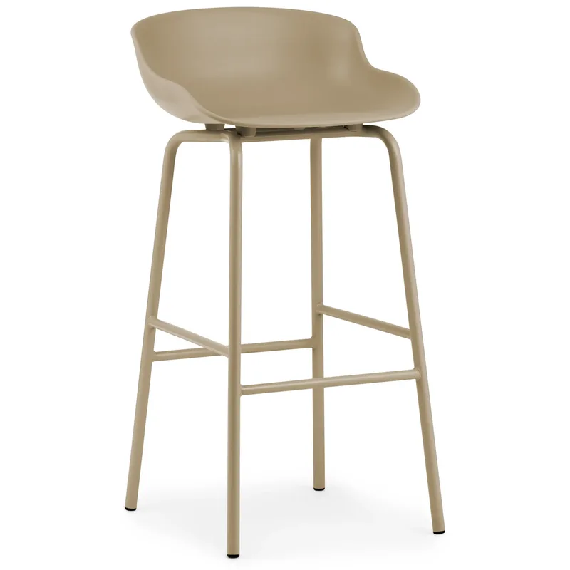 Hyg Barstuhl Metallbeine 75cm Sand by Normann Copenhagen – product photo